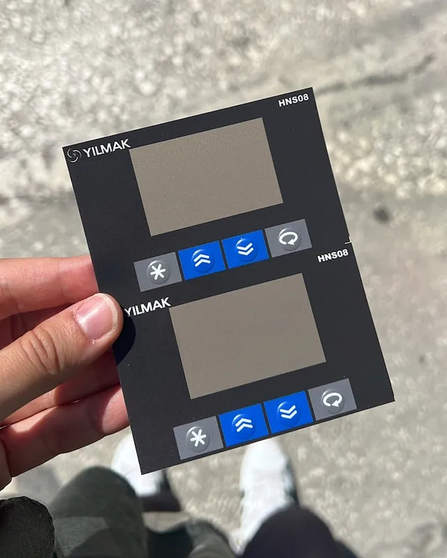 Electronics Label example, made by Leksancım