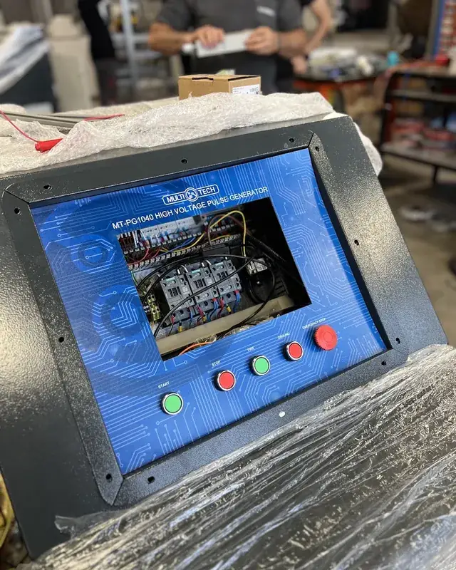 Machine Control Panel example, made by Leksancım